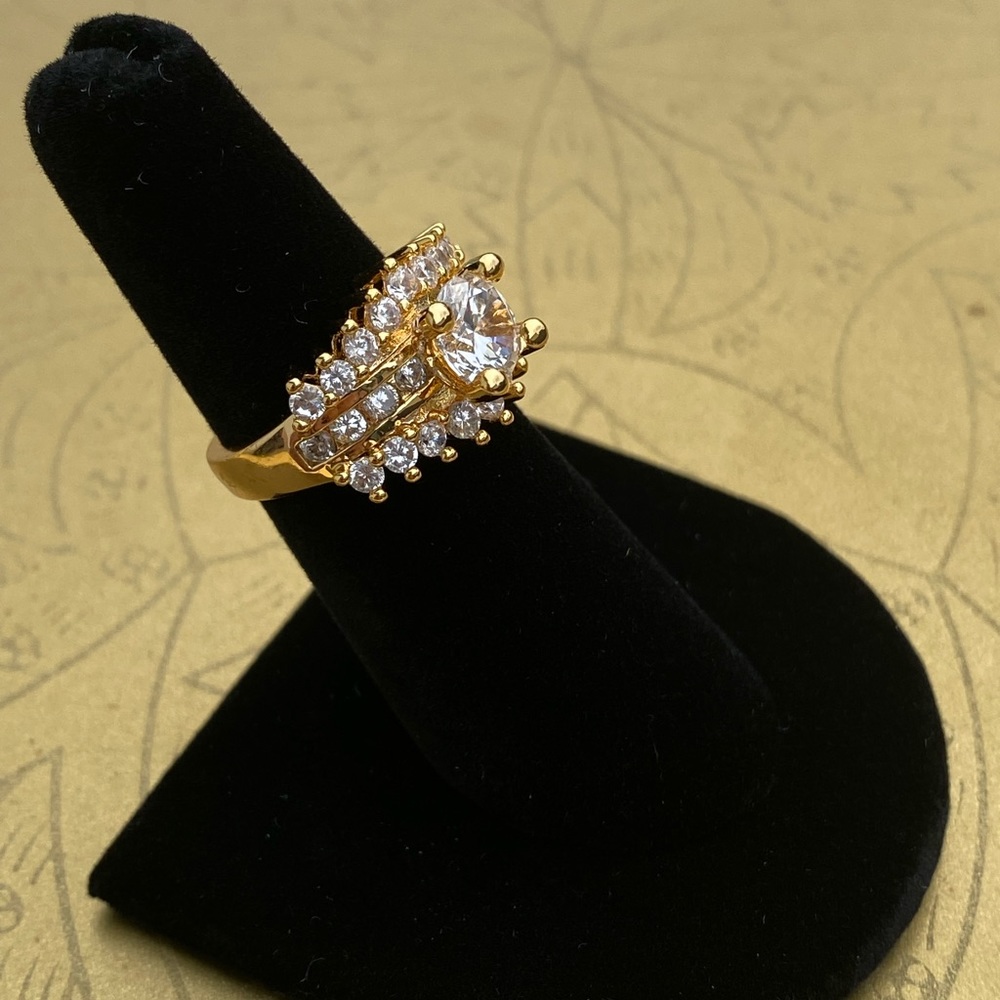 14 K Gold filled Wedding Ring Size 6 and 7